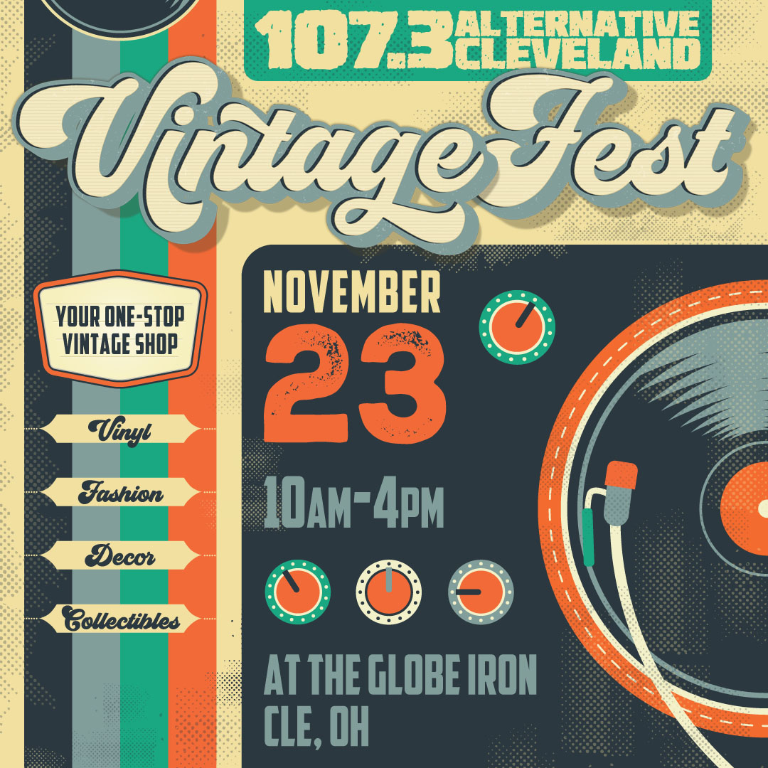 107.3 Alternative Cleveland’s Vintage Fest