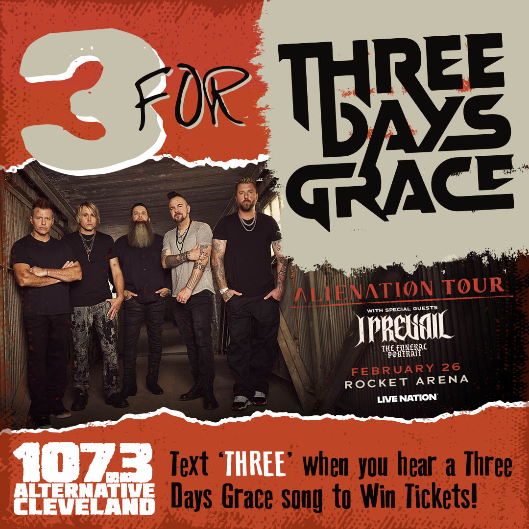 Three for Three Days Grace